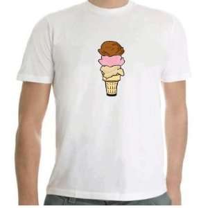  Ice Cream Cone Tshirt SIZE ADULT LARGE 