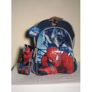    Spiderman 3 Backpack with Matching Pencil Case Toys & Games