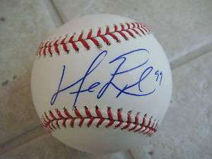 MANNY RAMIREZ WHITE SOX/DODGERS SIGNED OFFICIAL ML BALL  
