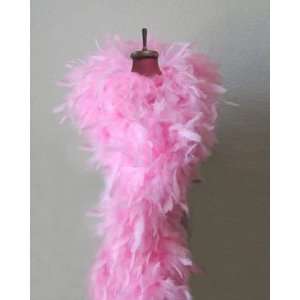  100g Baby Pink Long Strong Feather Chandelle Boa Halloween 