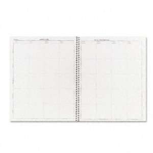  Lesson Plan Book   Spiral Bound, 8 Classes/Day, 12 x 9 1/2 