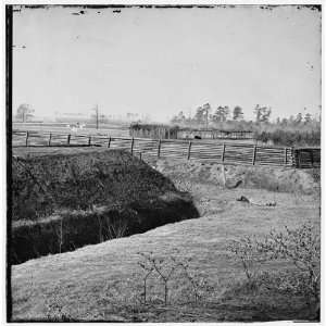  Civil War Reprint Chapins Bluff, Virginia vicinity. Fort 