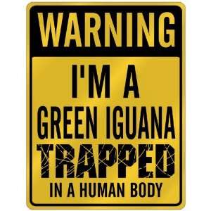   Iguana Trapped In A Human Body  Parking Sign Animals