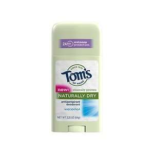  Tom`s Of Maine Stick Antiperspirant Unscented (6x2.25 OZ 