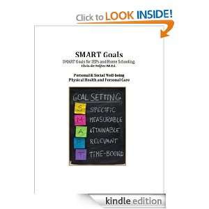 SMART Goals for Personal and Social Well being Chris de Feyter 