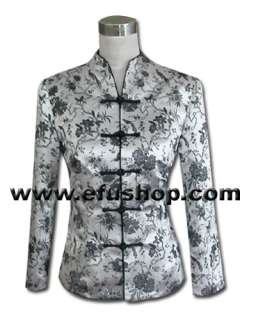 Custom made Chinese Silk Tapestry Satin Jacket/Top  