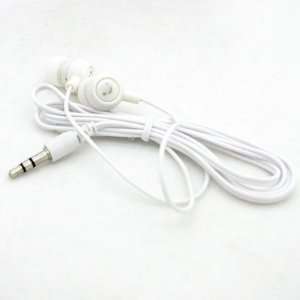  CENTRAL Brand WHITE SMILEY FACE 3.5mm STEREO HEADPHONE Hands Free 