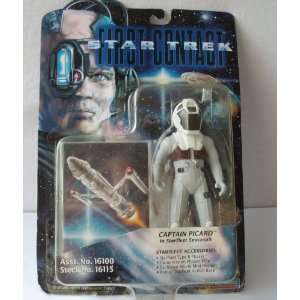   Trek First Contact Captain Picard in Starfleet Spacesuit Toys & Games