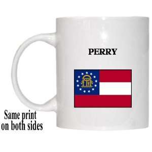  US State Flag   PERRY, Georgia (GA) Mug 