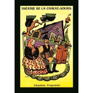   By Buyenlarge Theatre de la Chauve Souris 20x30 poster