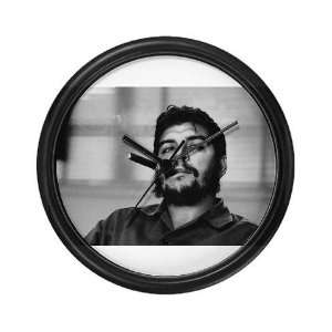  Che Guevara Smoking Political Wall Clock by  