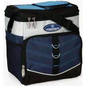  12 Can Quilted Pocket Design Cooler Bag Case Pack 12 