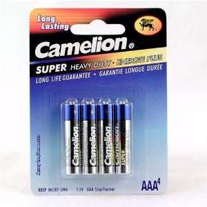  Camelion Super Heavy Duty AAA Battery 408083 