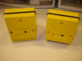 SONY SRS 35 PORTABLE STEREO SPEAKER SPORTS YELLOW  