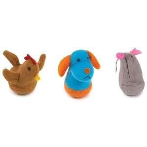  Savvy Tabby Cat Roly Polies   Set of 3