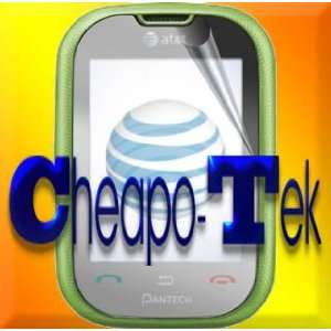  5 Pack CHEAPO Tek© AT&T Pantech PURSUIT Screen Protectors 
