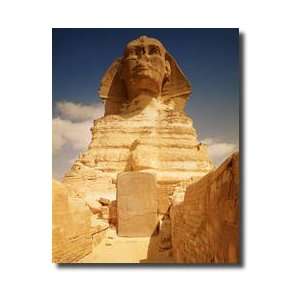  The Sphinx Dating From The Reign Of King Chephren Old 