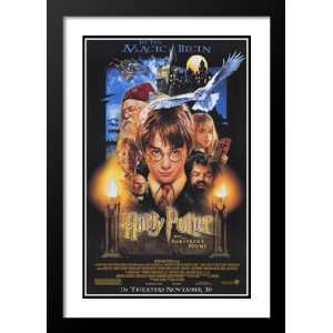 Harry Potter Sorcerers Stone 20x26 Framed and Double Matted Movie 