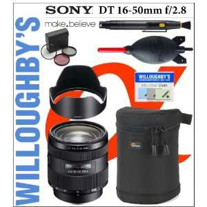  Sony SAL1650 16 50mm f/2.8 Standard Zoom Lens + Lowepro Deluxe Lens 