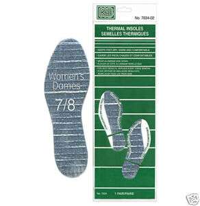 Womens Shoe 7/8 comfortable soft warm Thermal INSOLES  