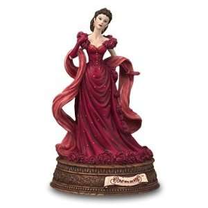   Gone with the Wind Scarlett OHara Red Dress Figurine