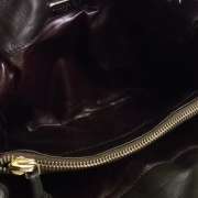 BOTTEGA VENETA Vintage Leather Bag Purse Brown  