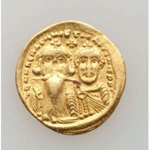  Heraclius 610641 AV solidus 433 gm Constantinople AD 