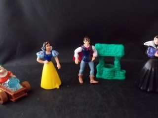 McDonalds Happy Meal Snow White Toys 9 Pieces July 1993  