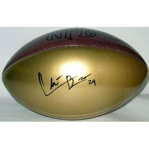  Chris Brown Signed Titans Football Sports Collectibles