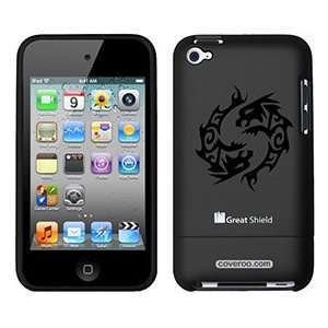   Circling Dragons Tattoo on iPod Touch 4g Greatshield Case Electronics
