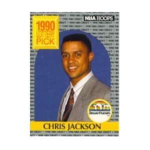  1990 91 Hoops #392 Chris Jackson Rookie