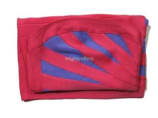 Pink Purple Strapless Bodycon Bandage Dress XS S M L  