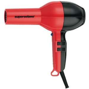  Solano SuperSolano Red/Black Hair Dryer 1800 watts Beauty