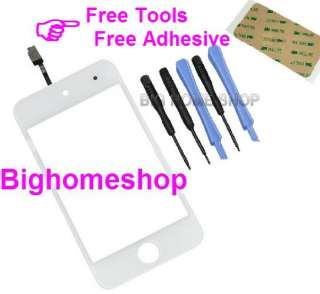 Glass Touch Screen Digitizer Replacement For iPod touch 4 White+5 