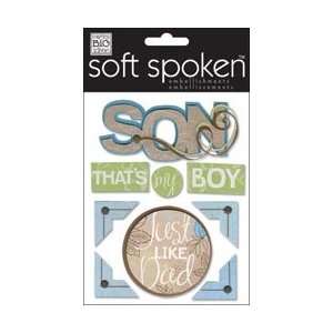  Soft Spoken Themed Embellishments   Son Son