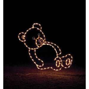 Teddy Bear   Christmas Light Display 