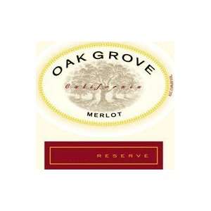  Oak Grove Merlot Reserve 1.50L Grocery & Gourmet Food