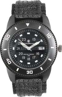 Black Smith & Wesson Military Tactical Commando Watch (Item #4316)