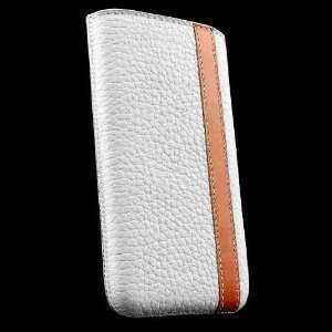  Sena Corsa Leather Pouch for iPhone 4 / 4S   White 