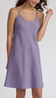 FLAX Sunshine Linen BIAS SLIPDRESS Slip Sun Dress M (M/L) L (L/XL 
