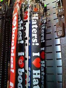   Love HEART Haters BELT IN BLACK   SIZE Small, Medium, Large, XLARGE