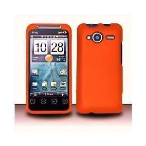  HTC EVO Shift 4G Rubber Touch Metallic Orange Premium Design Phone 