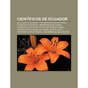  Científicos de Ecuador Biólogos de Ecuador 