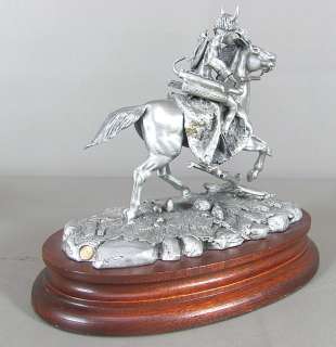 Signed Chilmark Fine Pewter RENEGADE Limited Edition Figurine by 