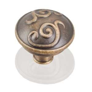  1.38 in. Dome Cabinet Knob (Set of 10)