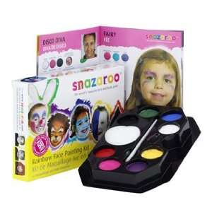 com Snazaroo Face Painting Products S010702 Rainbow Face Painting Kit 