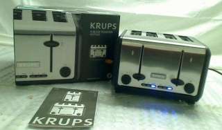 Krups KH724D50 Stainless Steel 4 Slice Toaster TADD  