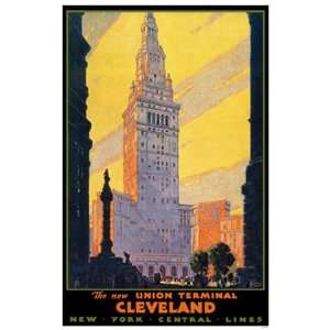  The New Union Terminal, Cleveland Poster