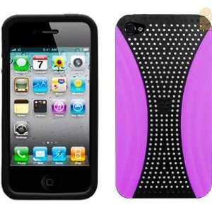 Xmatrix Rear Protex Purple On Black(Carrier AT&T)   Faceplate   Case 