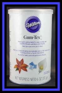 NEW Wilton ***GUM TEX KARAYA*** NIP 6 oz #117  